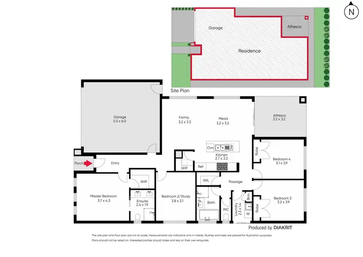 Floorplan of Homely house listing, 14 Elsham Grove, Truganina VIC 3029