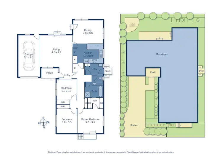 Floorplan of Homely unit listing, 2/7 George Street, Mont Albert VIC 3127