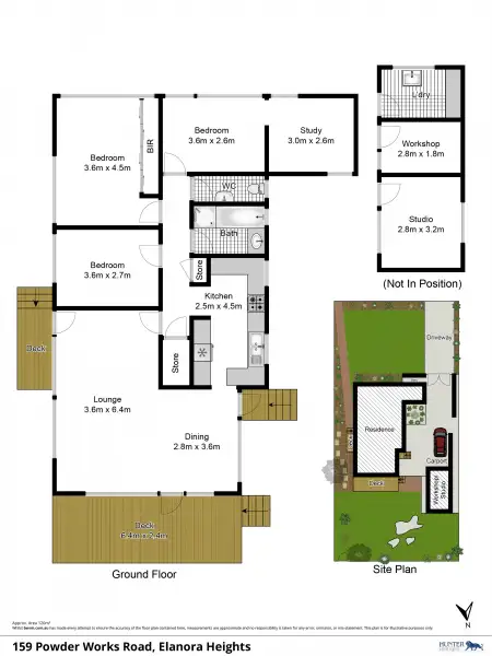 Floorplan of Homely house listing, 159 Powderworks Road, Elanora Heights NSW 2101