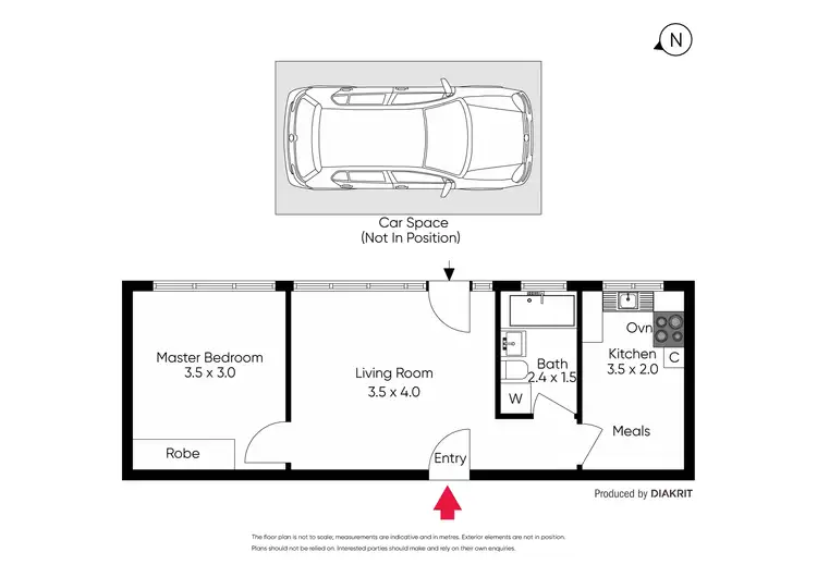 Floorplan of Homely apartment listing, 4/559 Glen Huntly Road, Elsternwick VIC 3185