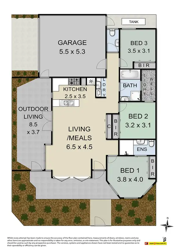 Floorplan of Homely house listing, 28 Effingham Road, Newport VIC 3015