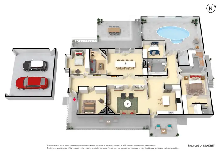 Floorplan of Homely house listing, 20 Exeter Street, Lake Wendouree VIC 3350