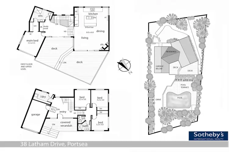 Floorplan of Homely house listing, 38 Latham Drive, Portsea VIC 3944