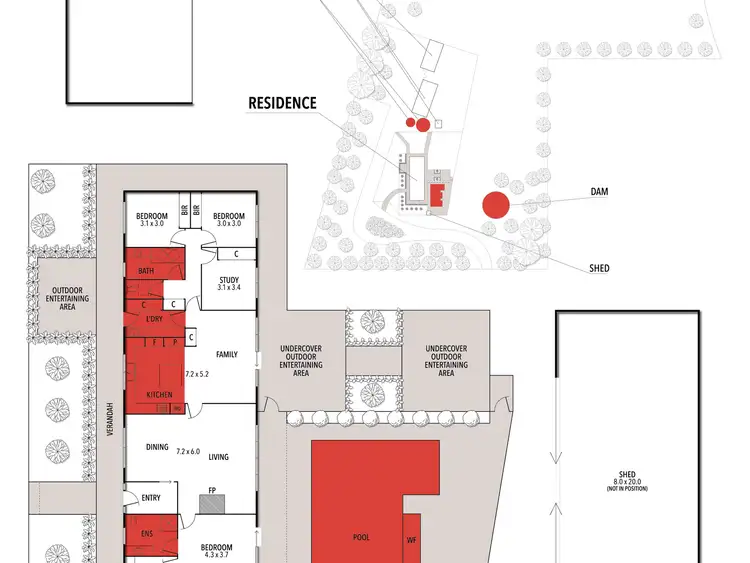 Floorplan of Homely house listing, 160 Addiscott Road, Bellbrae VIC 3228