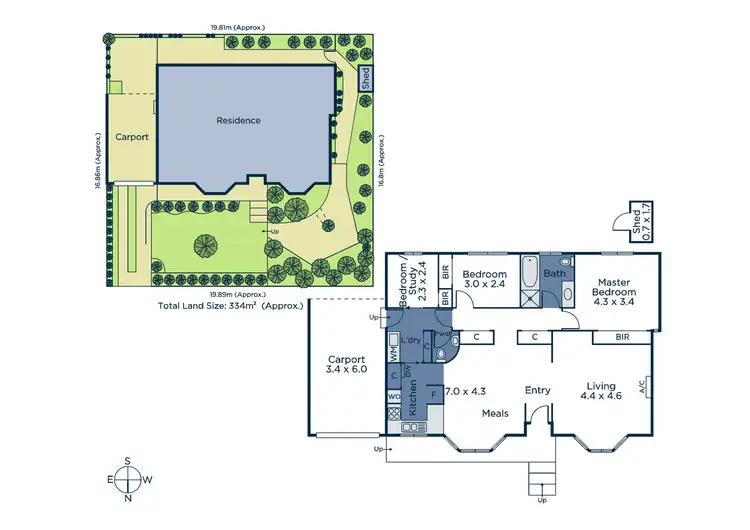 Floorplan of Homely house listing, 2A Eley Road, Burwood VIC 3125