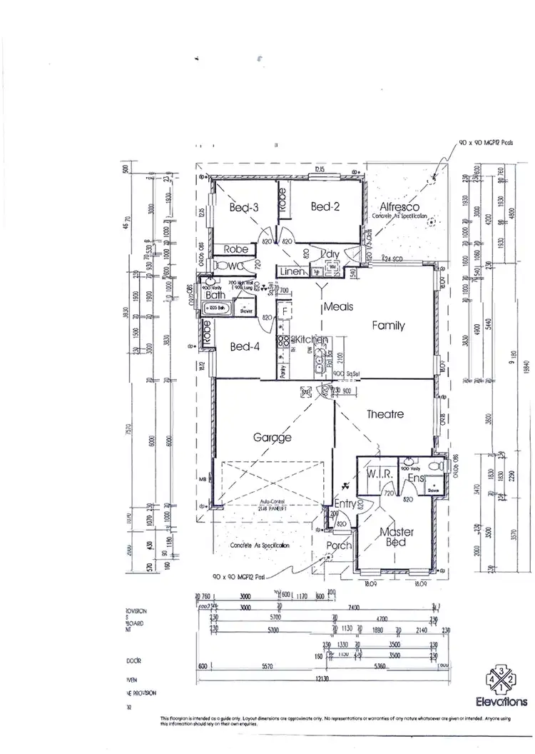 Floorplan of Homely house listing, 5 Paddy Circuit, Ormeau QLD 4208