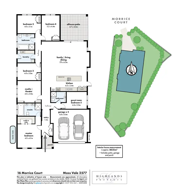 Floorplan of Homely house listing, 16 Morrice Court, Moss Vale NSW 2577
