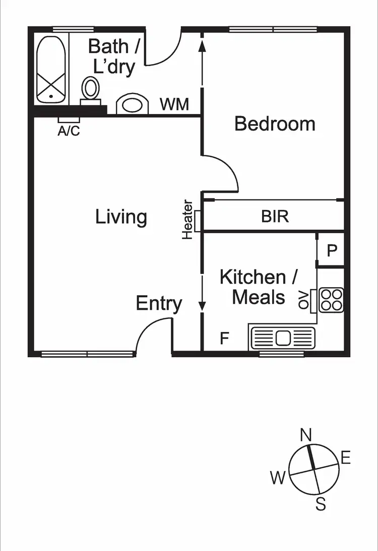 Floorplan of Homely apartment listing, 12/2 Selwyn Avenue, Elwood VIC 3184