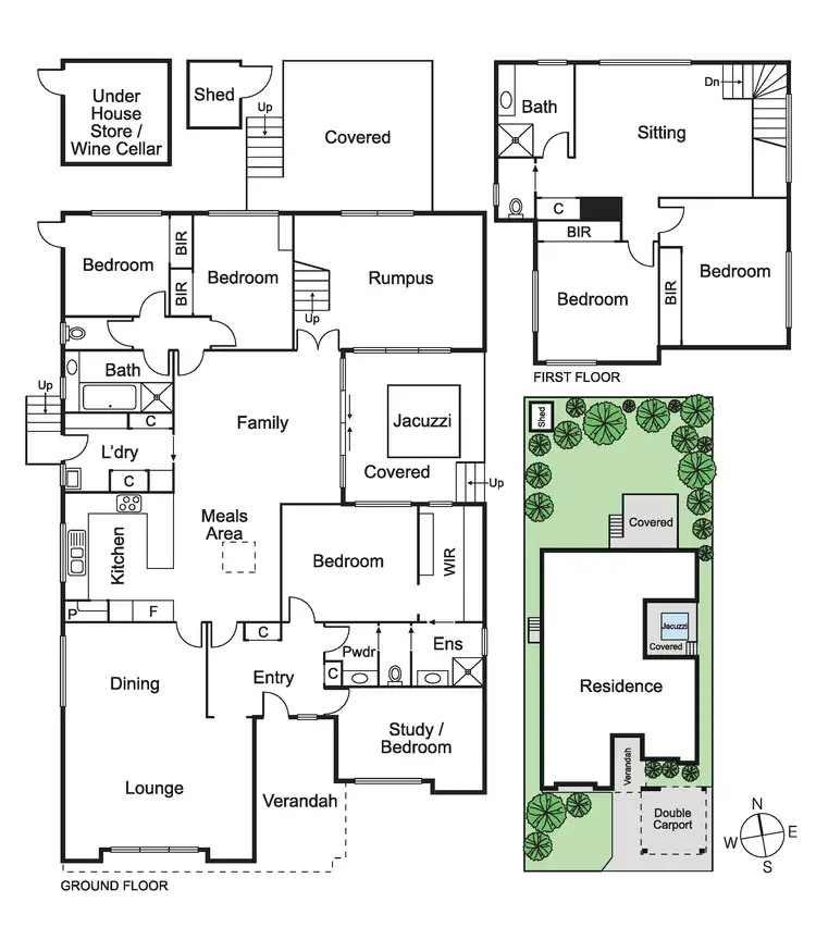 Floorplan of Homely house listing, 21 Bokhara Road, Caulfield South VIC 3162
