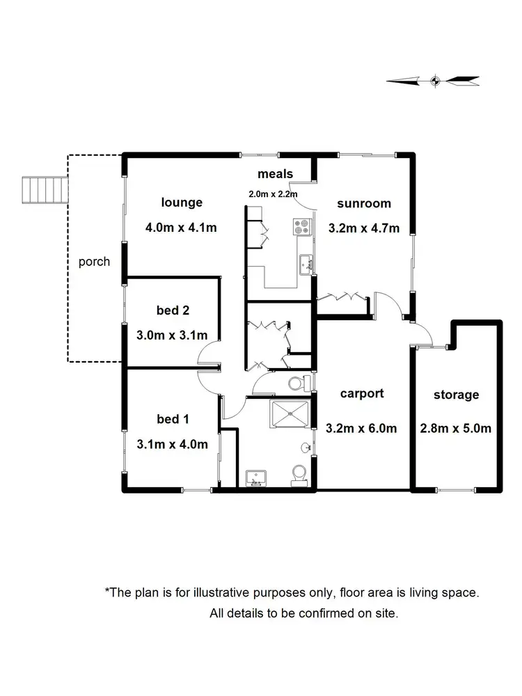 Floorplan of Homely house listing, 2 Bacchus Crescent, Millgrove VIC 3799