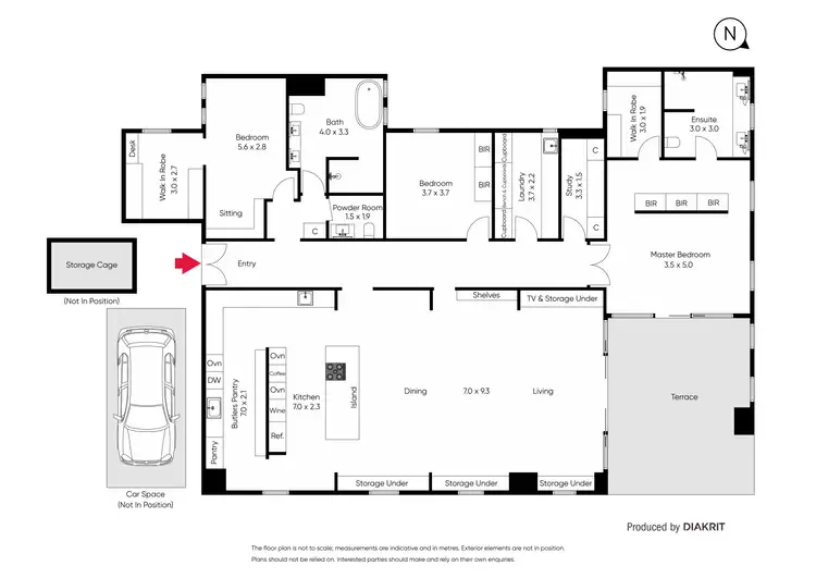 Floorplan of Homely apartment listing, 102/34 Fitzroy Street, St Kilda VIC 3182
