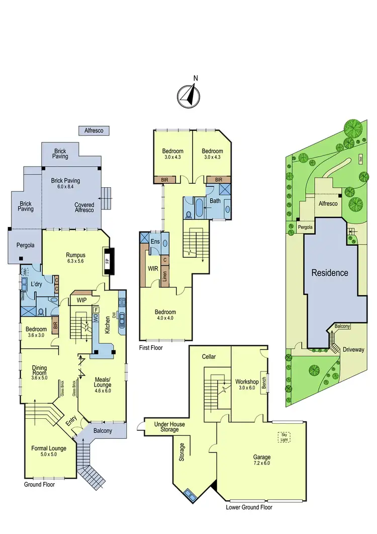 Floorplan of Homely house listing, 90 Park Road, Eltham VIC 3095