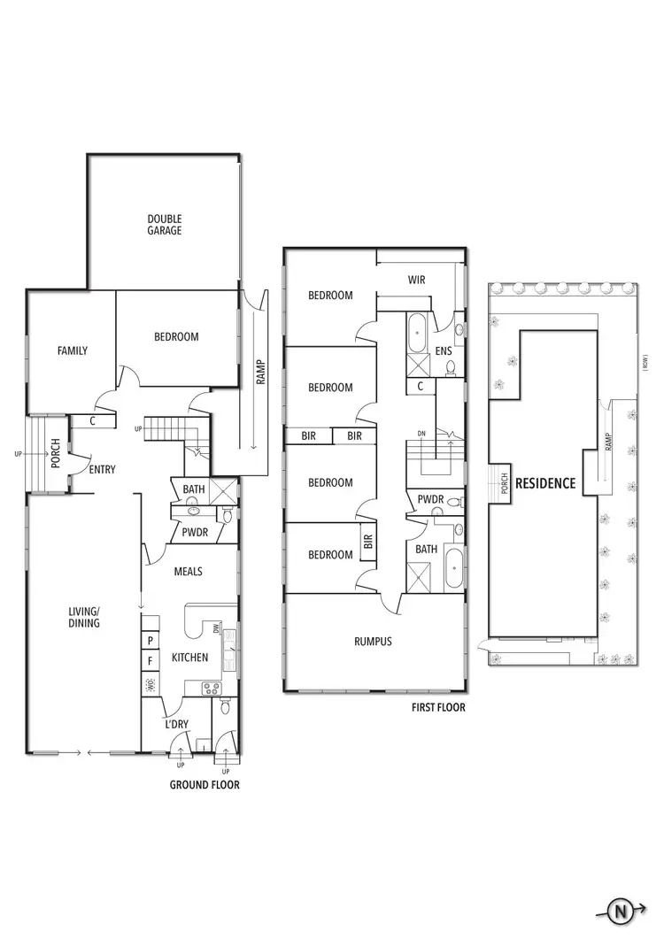 Floorplan of Homely townhouse listing, 7/11 Meadow Street, St Kilda East VIC 3183