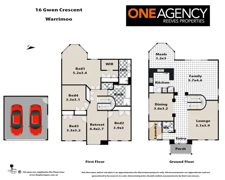 Floorplan of Homely house listing, 16 Gwen Crescent, Warrimoo NSW 2774