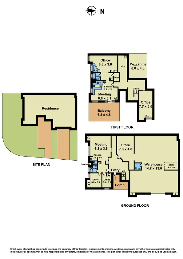 Floorplan of Homely unit listing, 4/12 Techno Park Drive, Williamstown VIC 3016