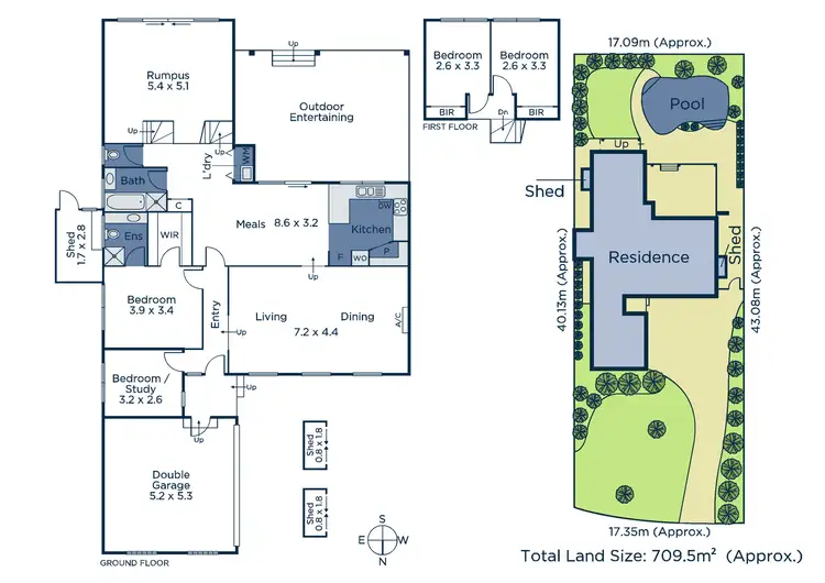 Floorplan of Homely house listing, 12 Fiona Court, Ringwood VIC 3134