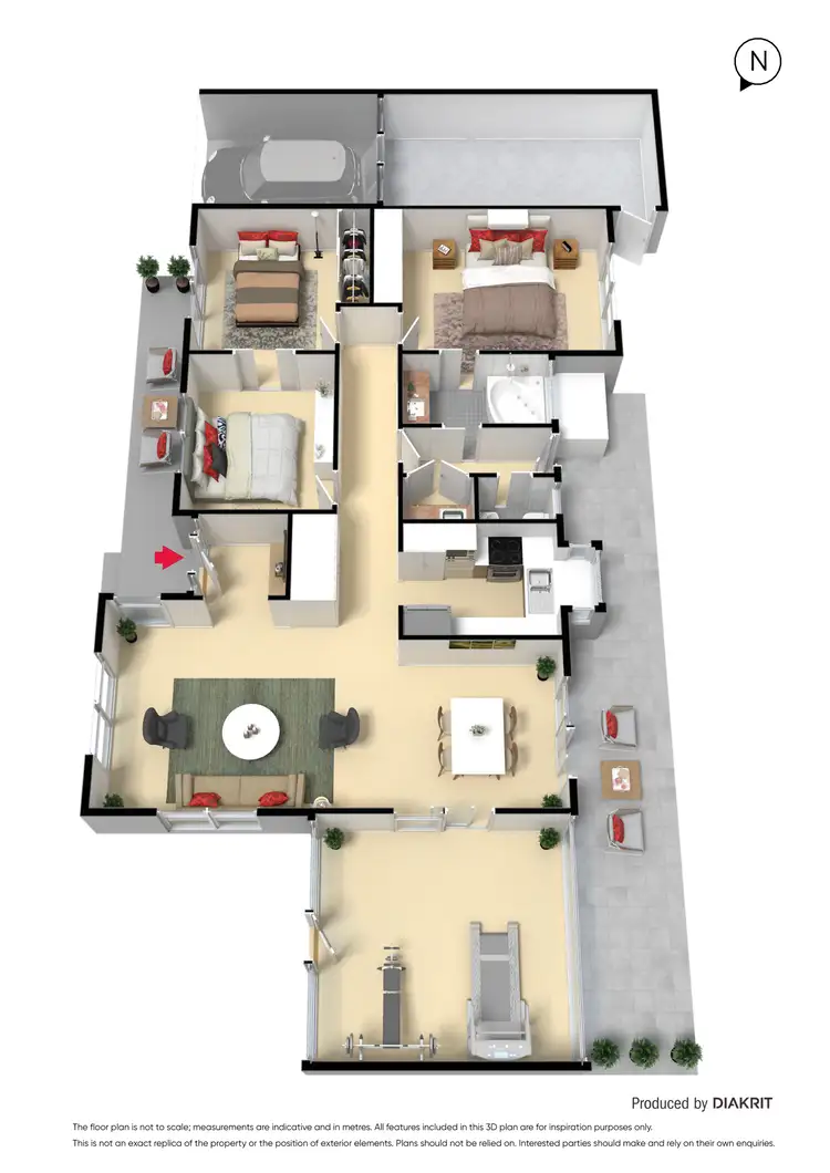 Floorplan of Homely house listing, 28b Woornack Road, Carnegie VIC 3163