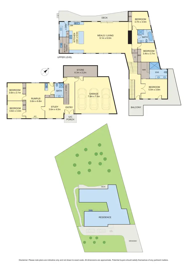 Floorplan of Homely house listing, 101 Scenic Crescent, Eltham North VIC 3095
