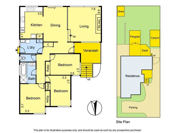 Floorplan of Homely house listing, 3 Patyah Street, Diamond Creek VIC 3089