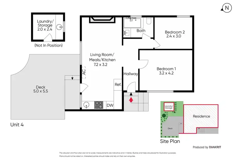 Floorplan of Homely apartment listing, 4/18-20 Charnwood Road, St Kilda VIC 3182