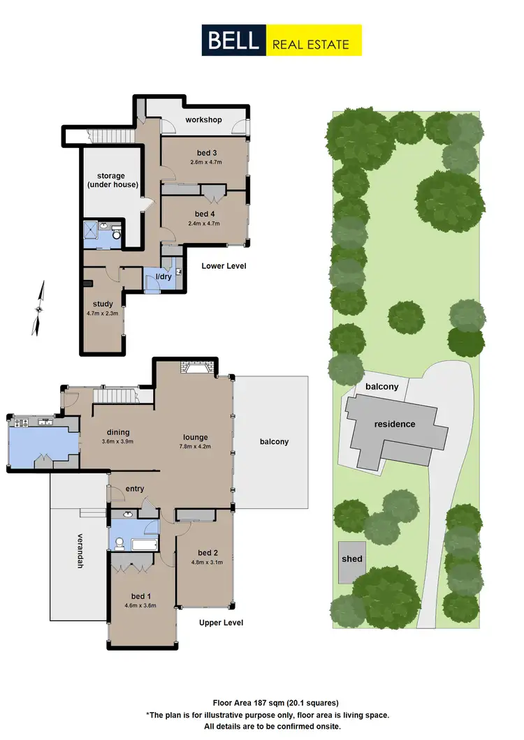 Floorplan of Homely house listing, 37 Falls Road, Kalorama VIC 3766