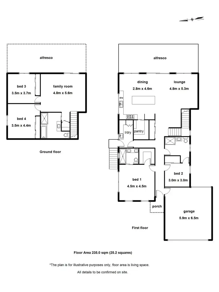 Floorplan of Homely house listing, 27 Tarhilla Drive, Launching Place VIC 3139