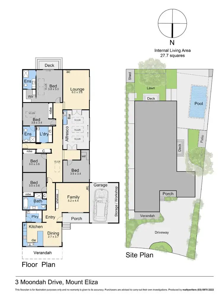 Floorplan of Homely house listing, 3 Moondah Drive, Mount Eliza VIC 3930
