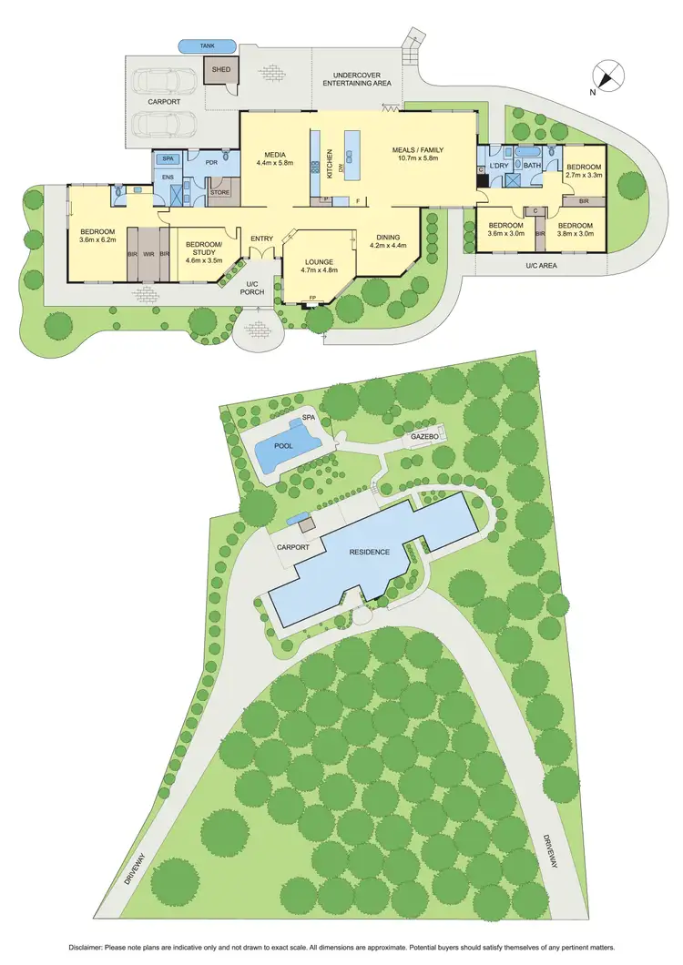 Floorplan of Homely house listing, 16 Diosma Road, Eltham VIC 3095