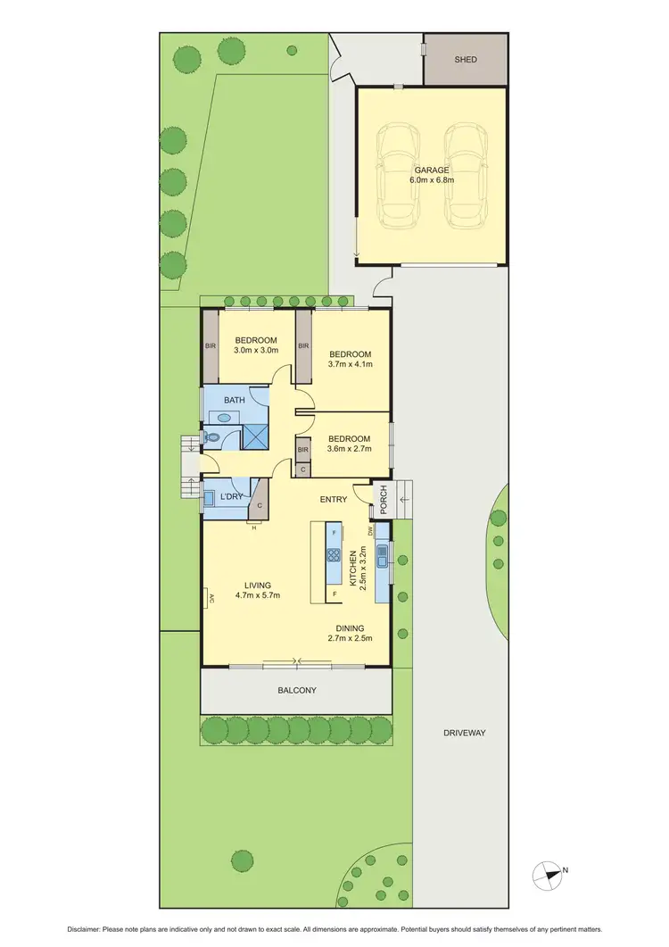 Floorplan of Homely house listing, 19 Rutherford Road, Viewbank VIC 3084