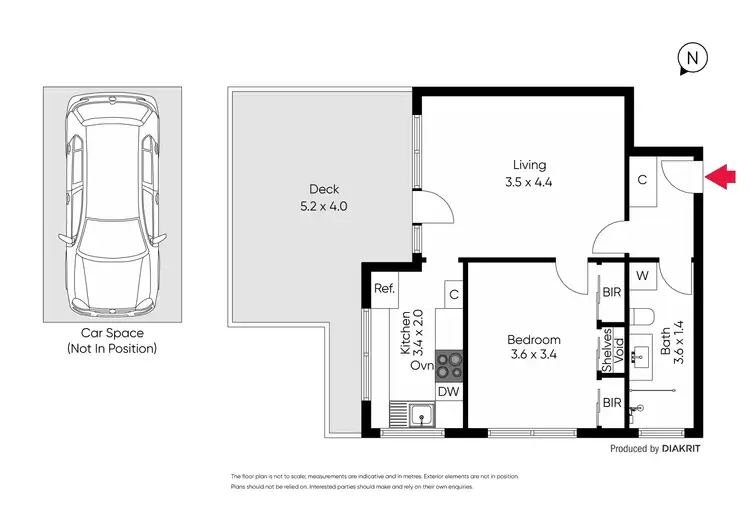 Floorplan of Homely apartment listing, 2/9 Herbert Street, St Kilda VIC 3182