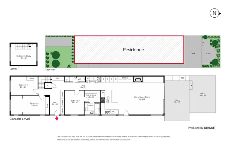 Floorplan of Homely house listing, 8 Graylings Grove, St Kilda East VIC 3183