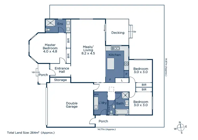 Floorplan of Homely unit listing, 3/185-187 Central Road, Nunawading VIC 3131