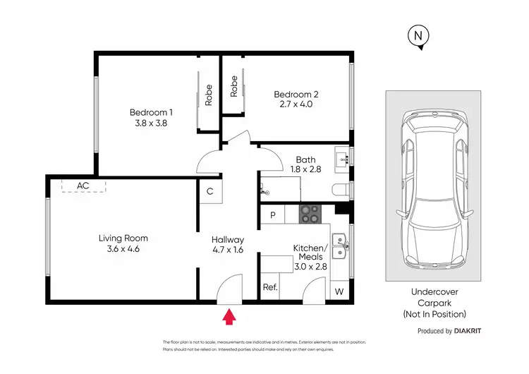 Floorplan of Homely apartment listing, 14/30 Balaclava Road, St Kilda East VIC 3183