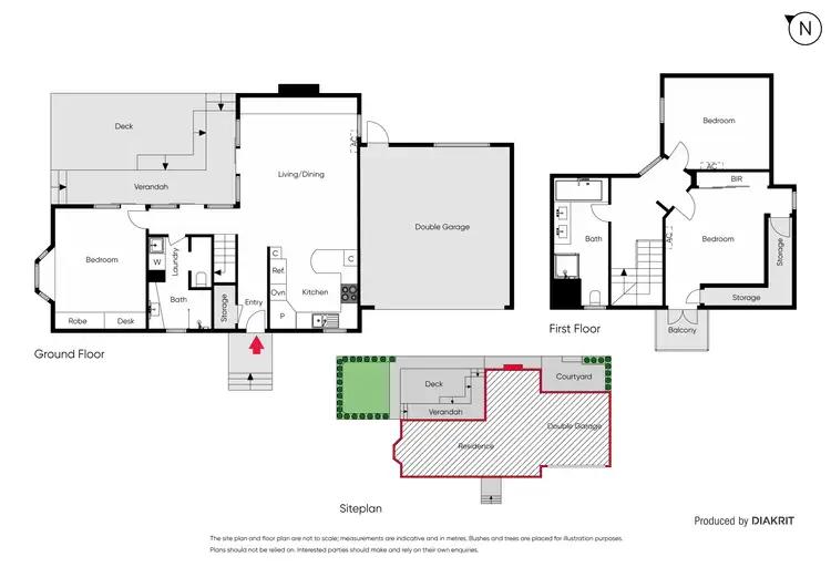 Floorplan of Homely townhouse listing, 2/35 John Street, Elwood VIC 3184