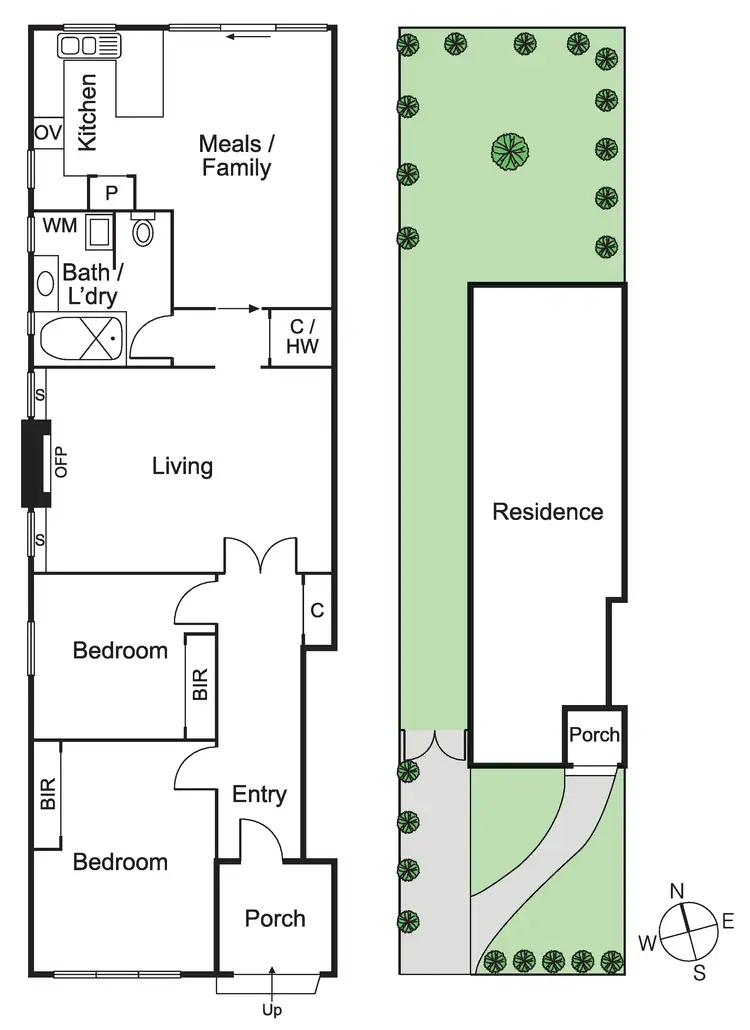 Floorplan of Homely house listing, 45 Fitzgibbon Crescent, Caulfield North VIC 3161