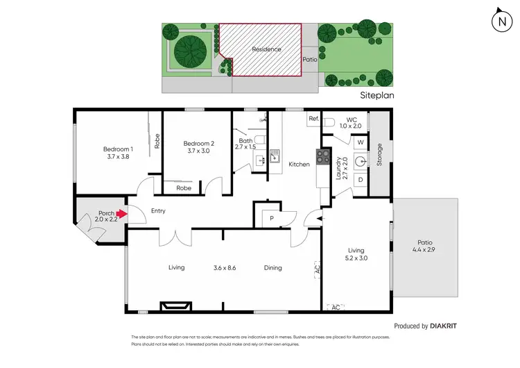 Floorplan of Homely house listing, 35 Bishop Street, Kingsville VIC 3012
