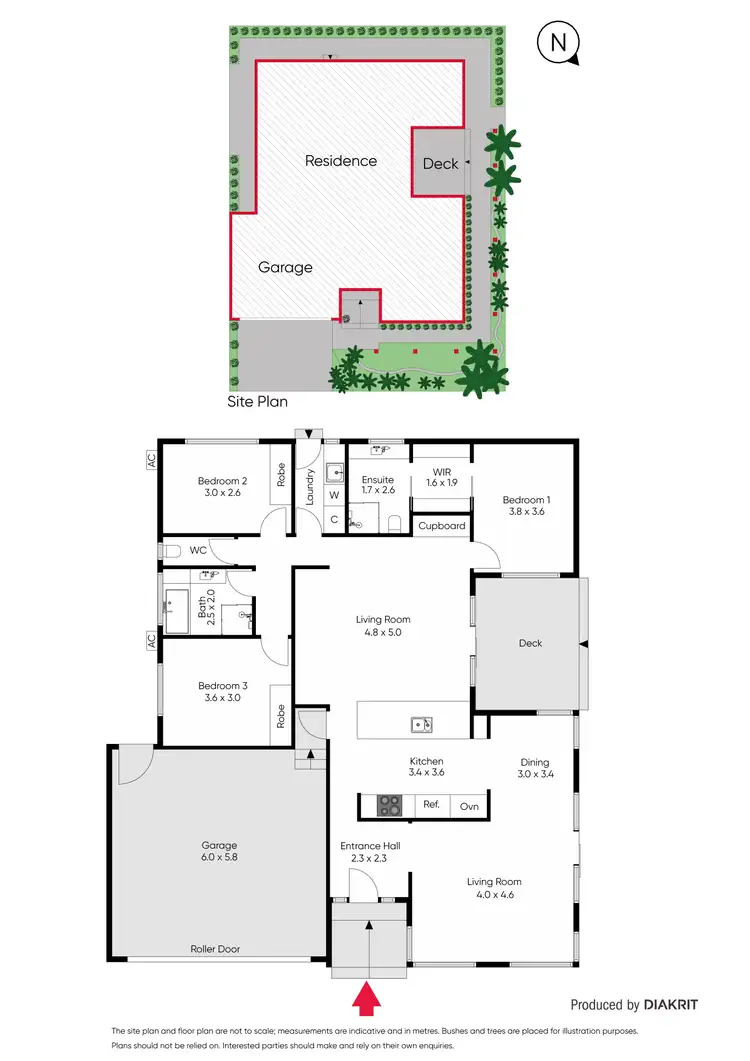 Floorplan of Homely townhouse listing, 23A Seventh Street, Parkdale VIC 3195