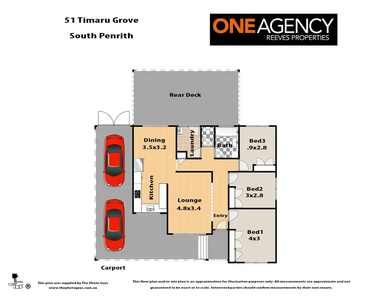 Floorplan of Homely house listing, 51 Timaru Grove, South Penrith NSW 2750