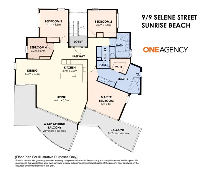 Floorplan of Homely apartment listing, 9/9 Selene Street, Sunrise Beach QLD 4567