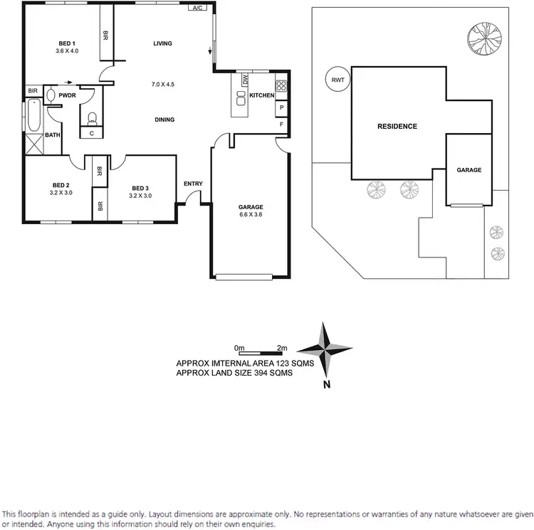 Floorplan of Homely house listing, 1 Asha Court, Warragul VIC 3820