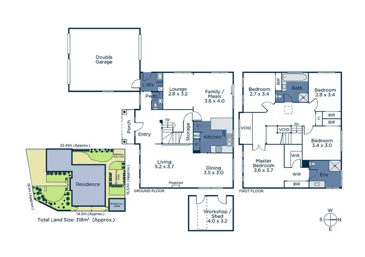 Floorplan of Homely house listing, 25 Kurrajong Way, Blackburn North VIC 3130