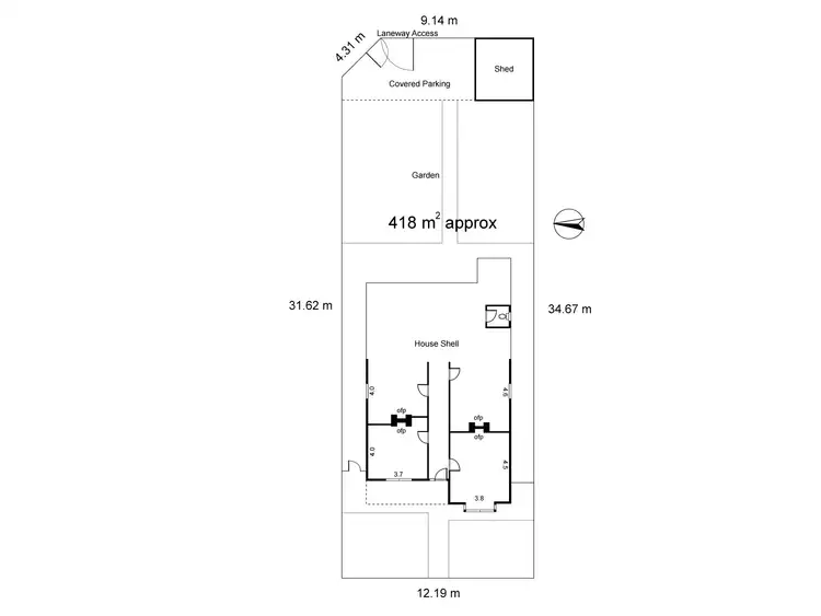 Floorplan of Homely house listing, 10 Taylor Street, Fitzroy North VIC 3068