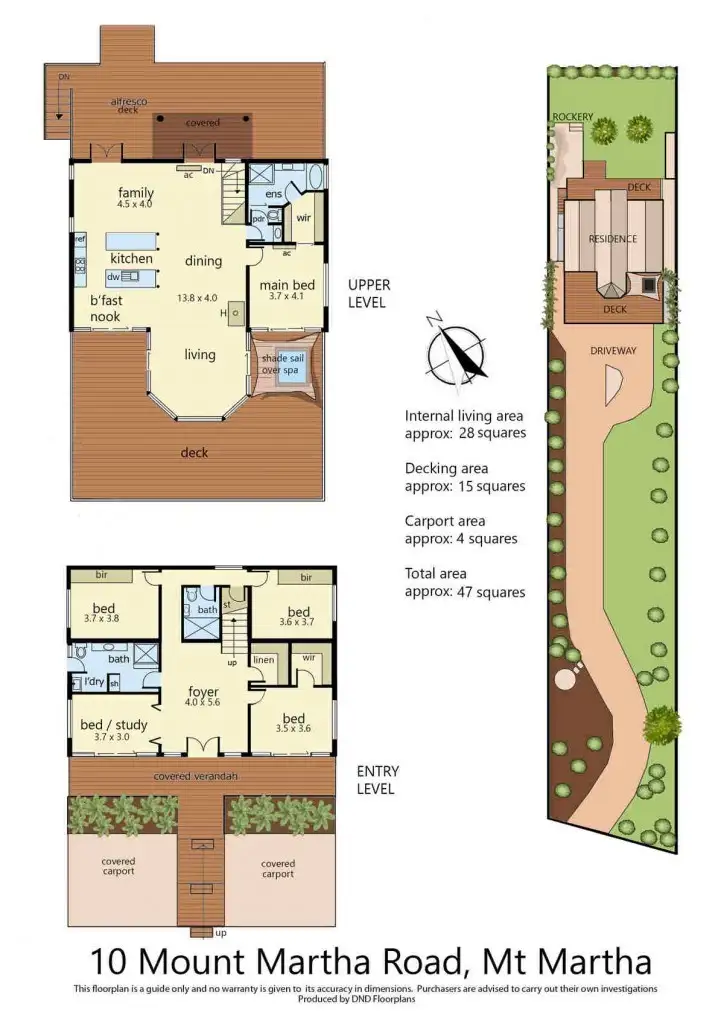 Floorplan of Homely house listing, 10 Mount Martha Road, Mount Martha VIC 3934