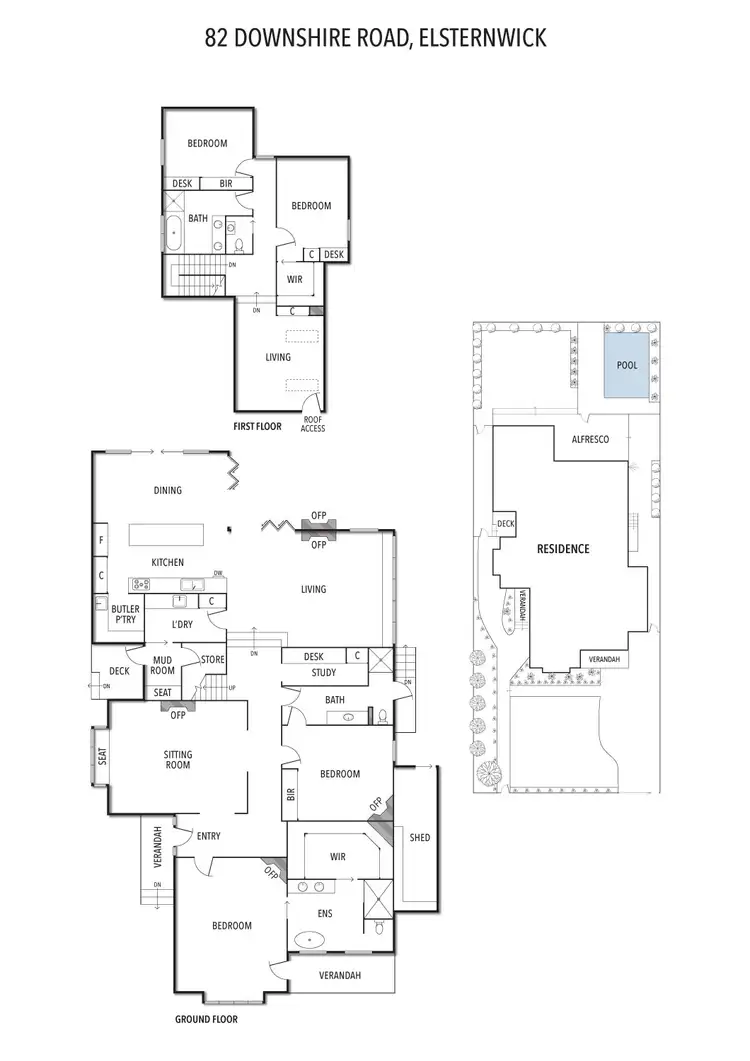 Floorplan of Homely house listing, 82 Downshire Road, Elsternwick VIC 3185