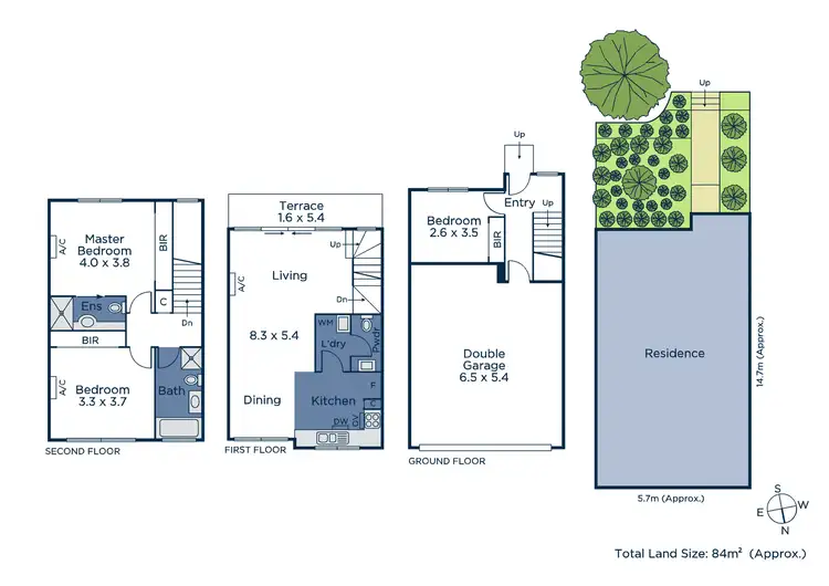 Floorplan of Homely townhouse listing, 27 Lithgow Way, Mooroolbark VIC 3138