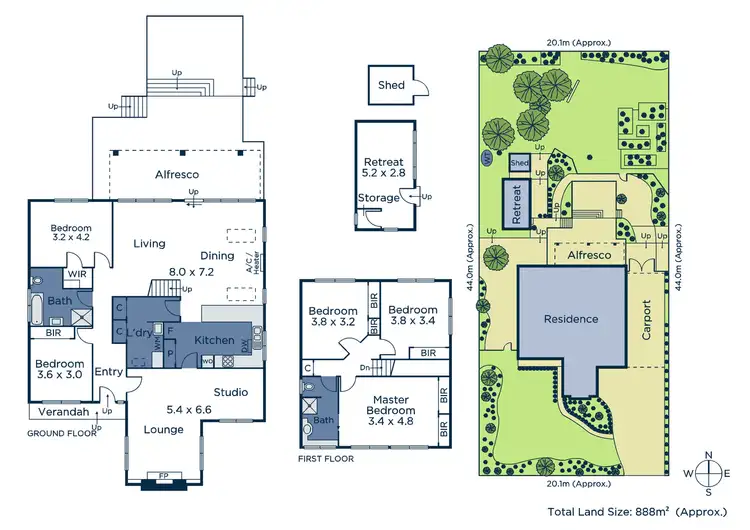 Floorplan of Homely house listing, 19 Churinga Avenue, Mitcham VIC 3132