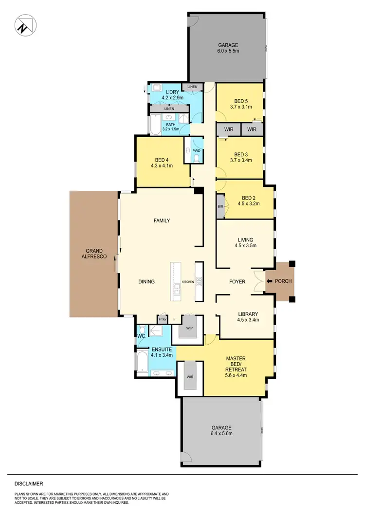 Floorplan of Homely house listing, 7 Leonards Road East, Warrenheip VIC 3352