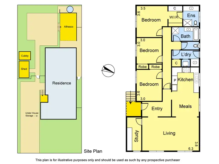 Floorplan of Homely house listing, 43 Pinehills Drive, Greensborough VIC 3088