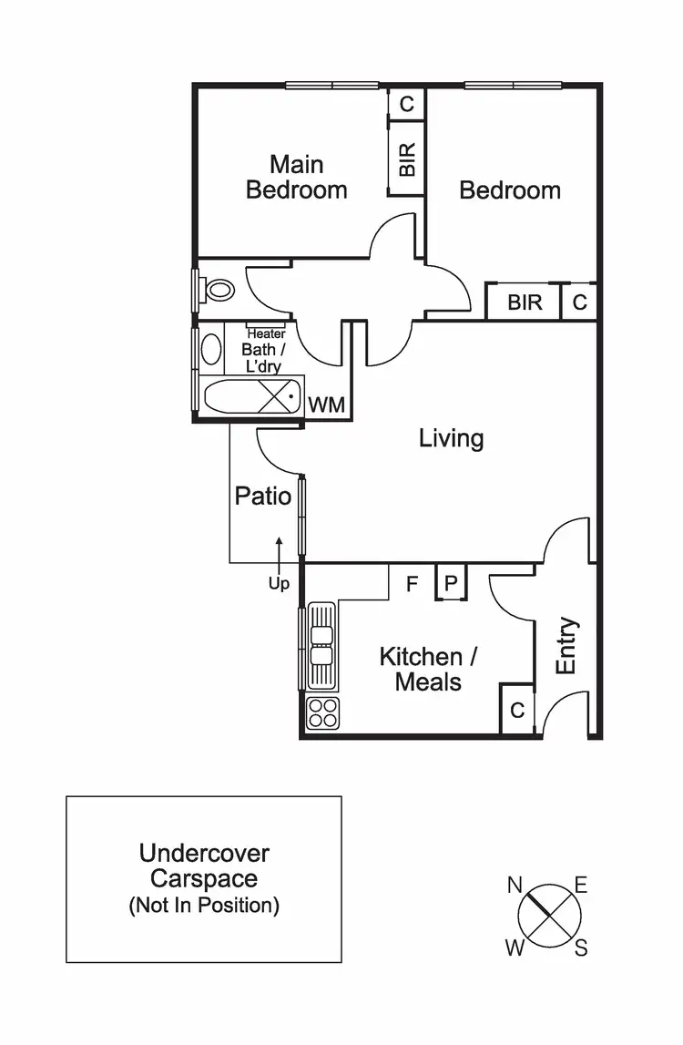 Floorplan of Homely apartment listing, 3/122 Mimosa Road, Carnegie VIC 3163