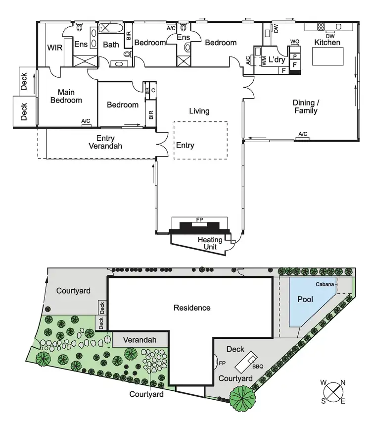 Floorplan of Homely house listing, 9 Bickhams Court, St Kilda East VIC 3183